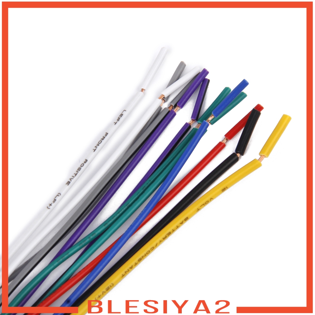 Bộ 2 Dây Điện Chuyển Đổi Phích Cắm CD RADIO Cho PIONEER 2350