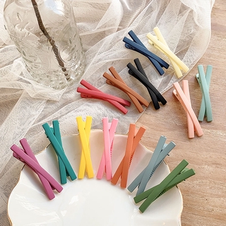 Set 2 kẹp tóc thiết kế đơn giản chữ x xinh xắn cho nữ