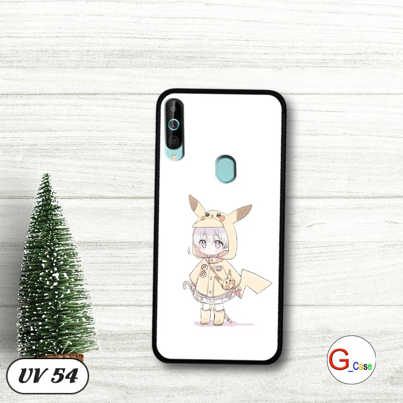 Ốp điện thoại Samsung Galaxy A60 lưng nhám viền cao su dẻo in hình