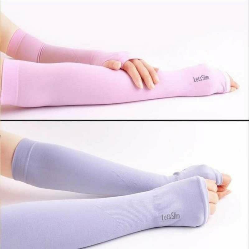 Gang tay chống nắng sỏ ngón siêu co giãn