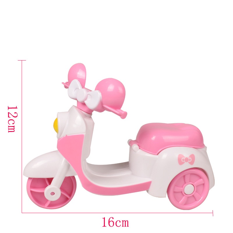 Mô hình xe mô tô đồ chơi Mini cho búp bê