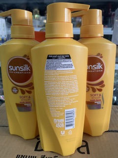 Dầu gội Sunsilk thái lan 450ml  ( mầu vàng )