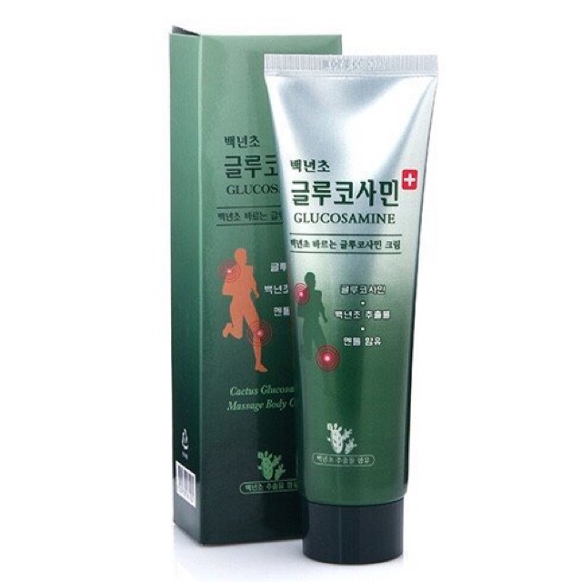 Dầu lạnh xoa bóp khớp Cactus glucosamine massage body cream 150ml NPP tido88