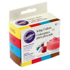 Bộ màu thực phẩm Wilton 4 màu và 8 màu