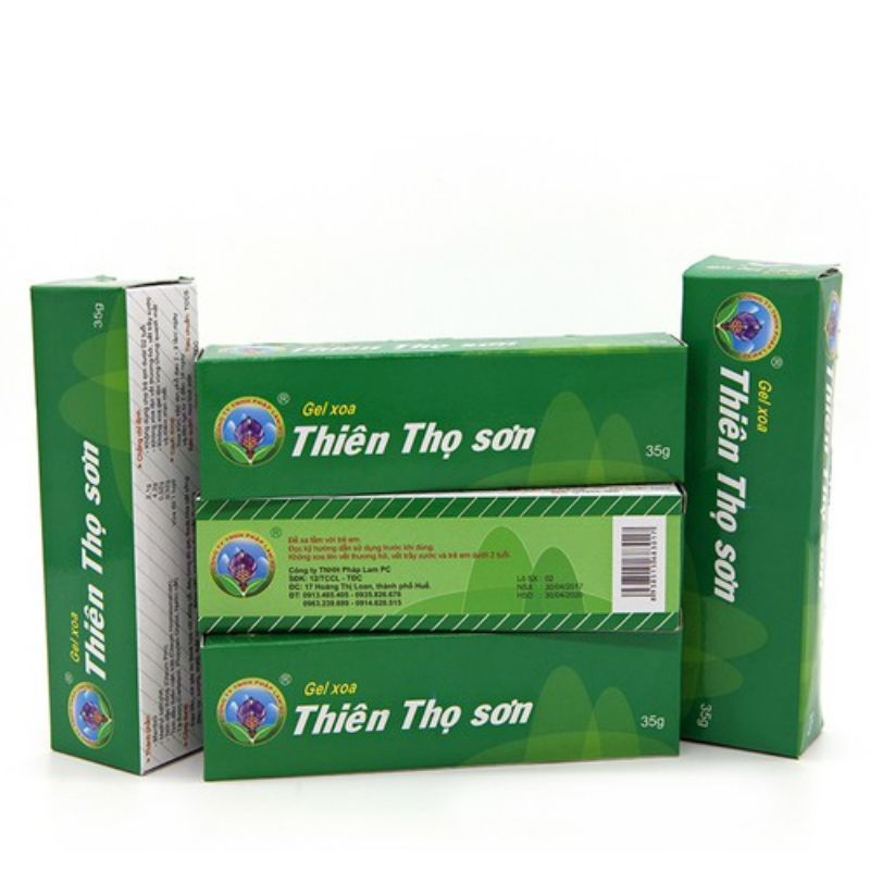 Gel xoa Thiên thọ sơn - Dùng khi đau dây thần kinh, đau lưng