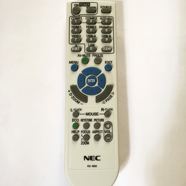 Điều khiển máy chiếu Nec