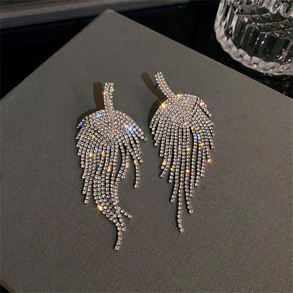 Tua Rua LEILY|Hoa Tai Dáng Dài Thiết Kế Thanh Lịch Cho Nữ