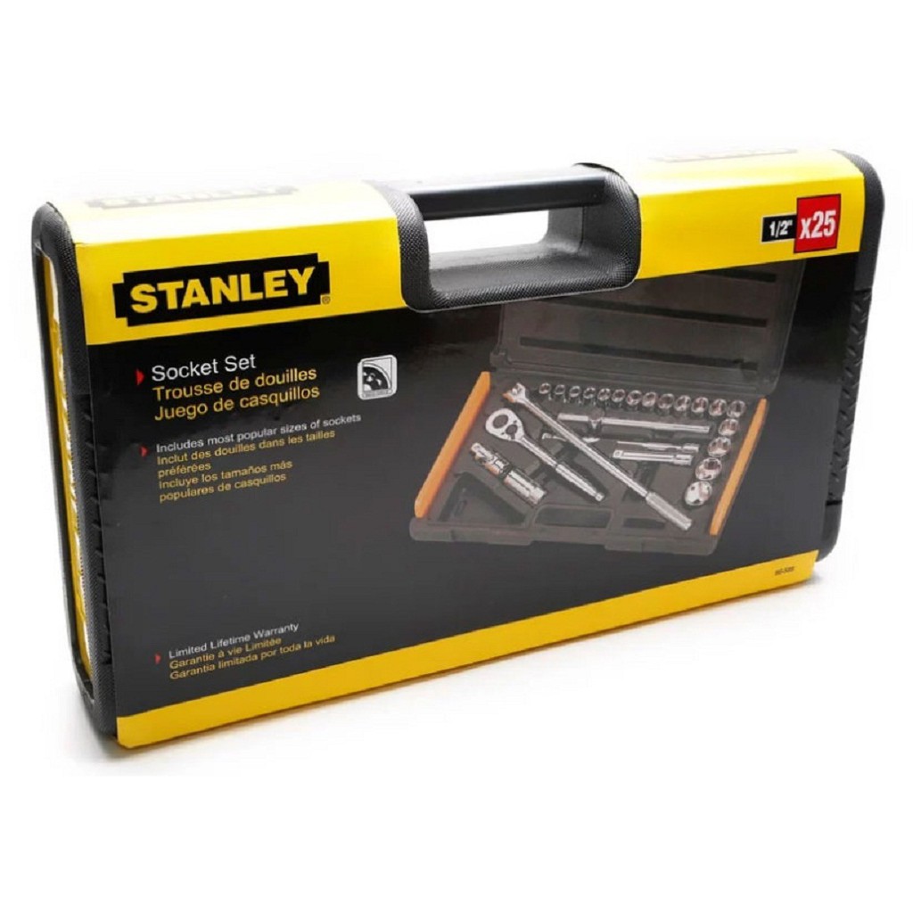 Bộ tuýp 25 chi tiết STANLEY 86-589-1 (10-32mm)