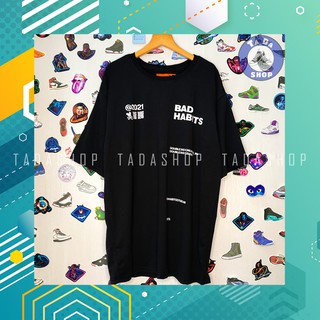 Áo Phông đen oversize Nam Nữ BAD.RABBIT ảnh thật