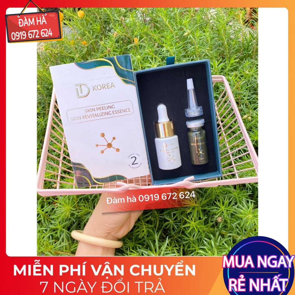 Peel Da Retinol Vi Tảo - Trang Nemo - Peel số 1 và Peel số 2