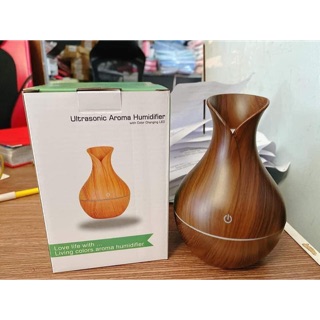 máy xông tinh dầu vân gỗ Aroma