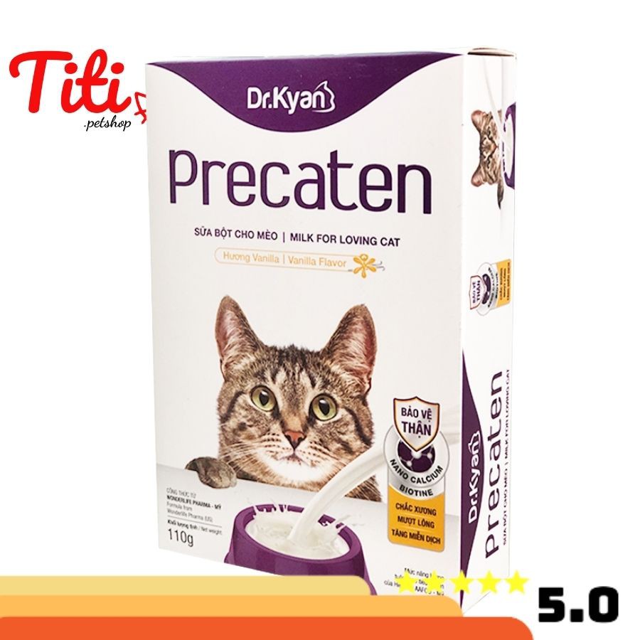 Sữa bột cho mèo Dr.kyan precaten 110gr - Titipets