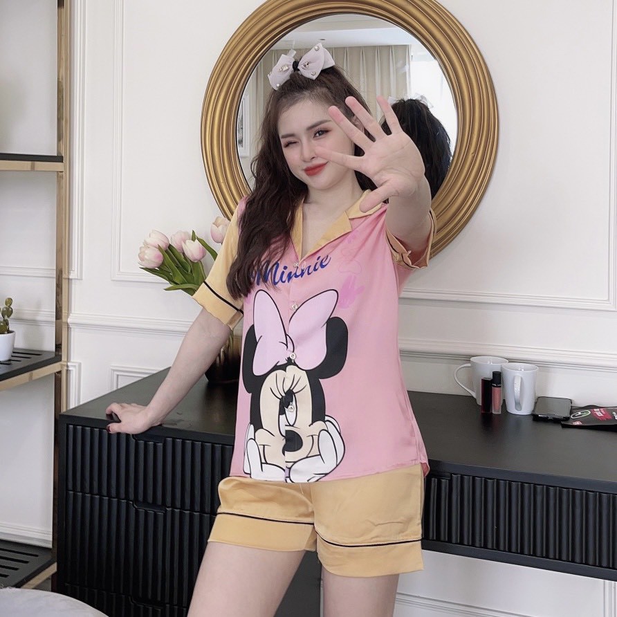 Đồ Bộ Pijama - Bộ Ngủ Thiết Kế CỘC ĐÙI Dễ Thương Có Ảnh thật - Video | BigBuy360 - bigbuy360.vn