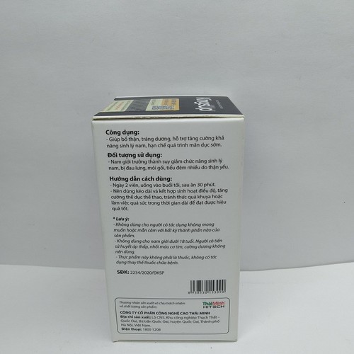 Kingsup (Hộp 30 viên) Tăng cường sinh lý nam