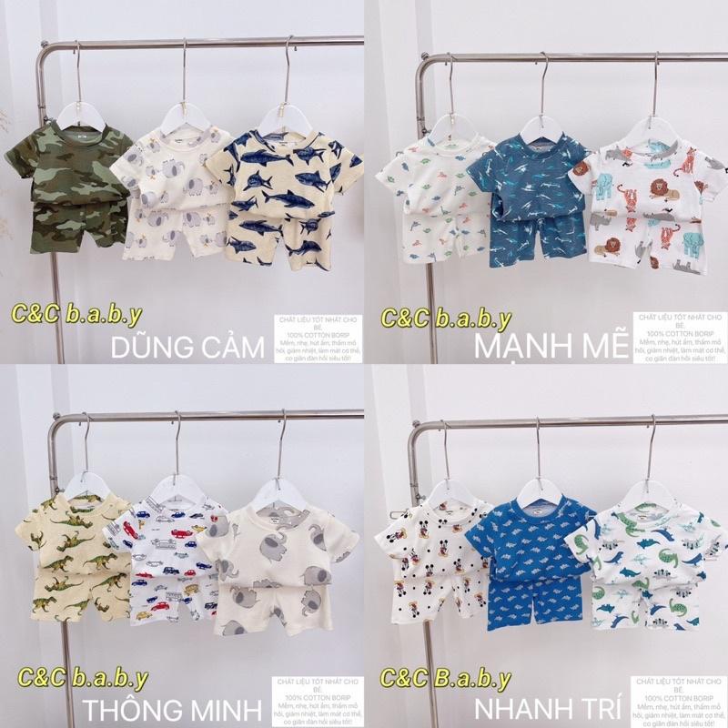 SET 3 BỘ CỘC BÉ TRAI HỌA TIẾT SIÊU HOT