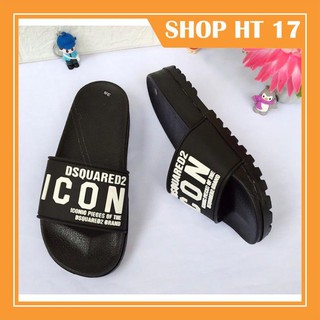 Dép quai ngang icon dsq đế cao su