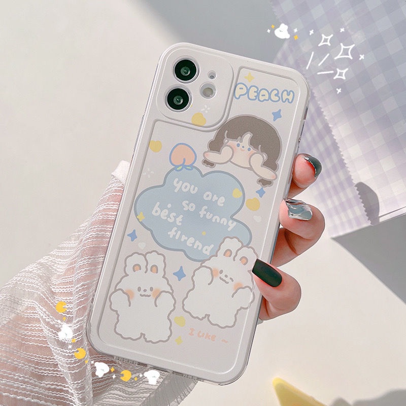 Ốp Điện Thoại Mềm Họa Tiết Hoạt Hình Cho Iphone11 XS Apple 12Promax 12 78plus XS