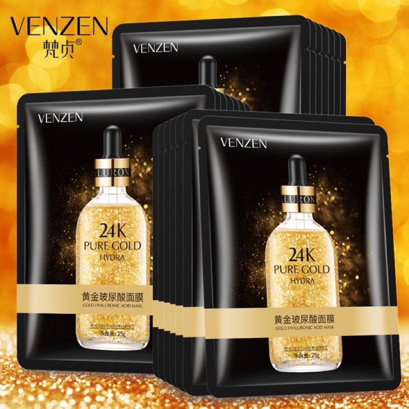 Mặt Nạ Tinh Chất Vàng 24k-VENZEN