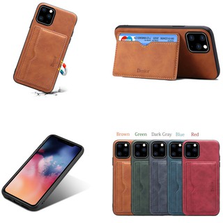 KDS Ốp Điện Thoại Da Có Ngăn Đựng Thẻ Cho for iphone 15 Pro Max 14 Plus
