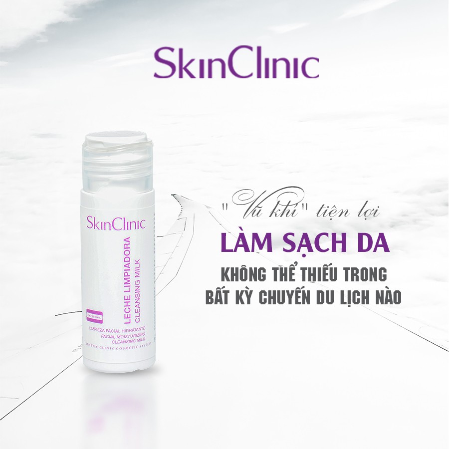 SKINCLINIC sửa rửa mặt cleansing milk