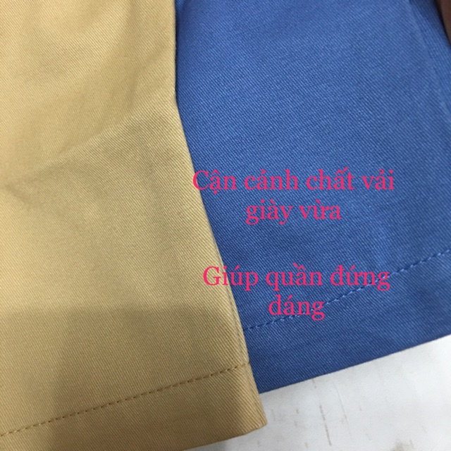 Quần short khaki nam made in Việt Nam cotton mềm mát - VKK01 | BigBuy360 - bigbuy360.vn