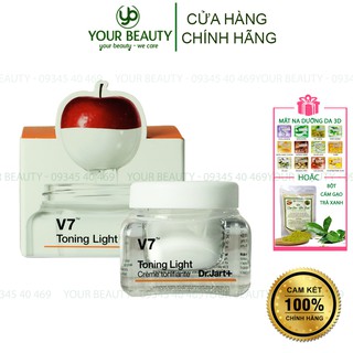 Kem dưỡng ẩm trắng da và tái tạo da Dr.Jart+ V7 Toning Light 15ml