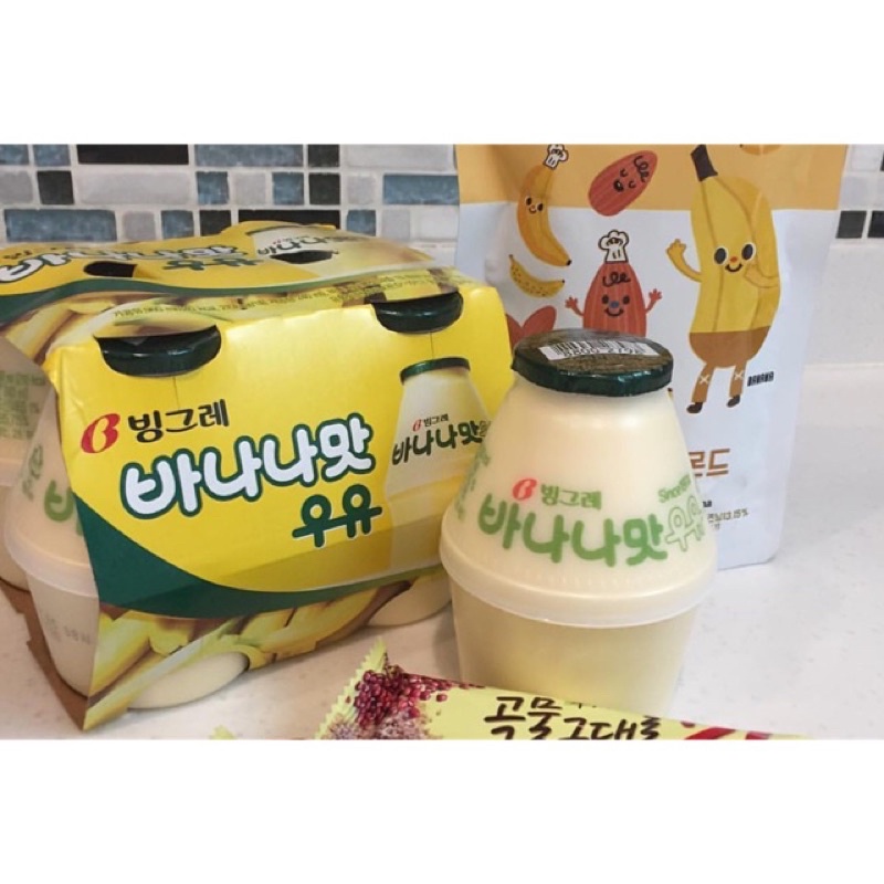 12 2 có hàng Sữa chuối Binggrae Hàn Quốc dạng chum