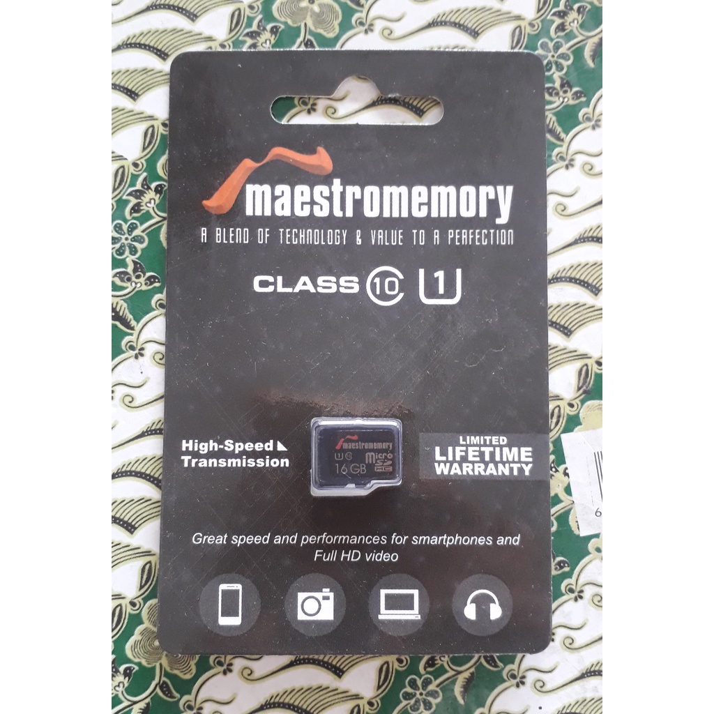 Thẻ nhớ Micro SD 16gb hiệu Maestro