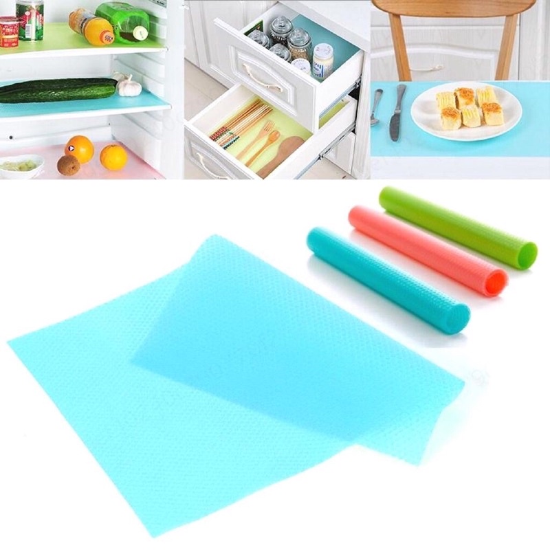 Sét 4miếng lót bàn ăn, hộc tủ, tủ lạnh
