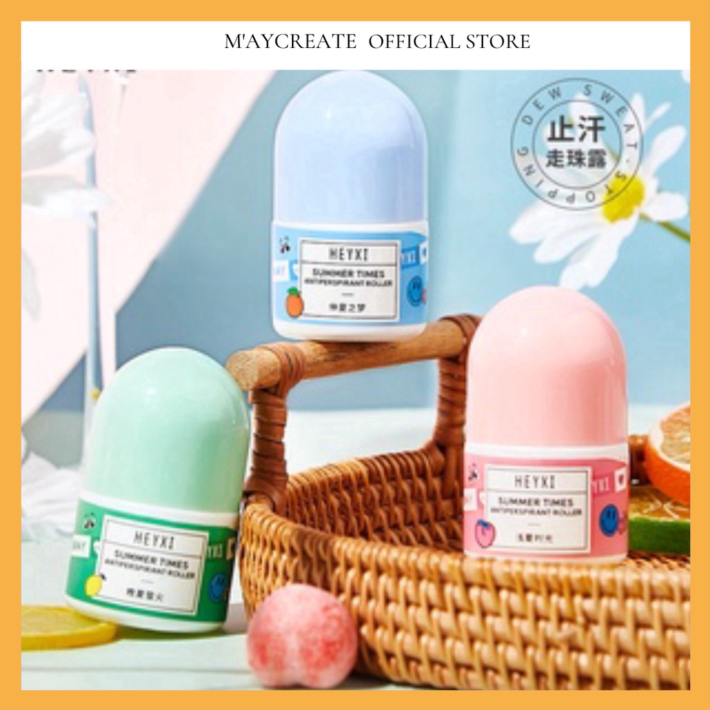 Lăn Khử Mùi Heyxi Dưỡng Trắng Hương Nước Hoa 30G Hlkm