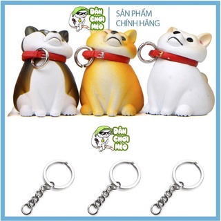 Móc khóa hình chó Shiba lười biếng cute - Dân Chơi Mèo