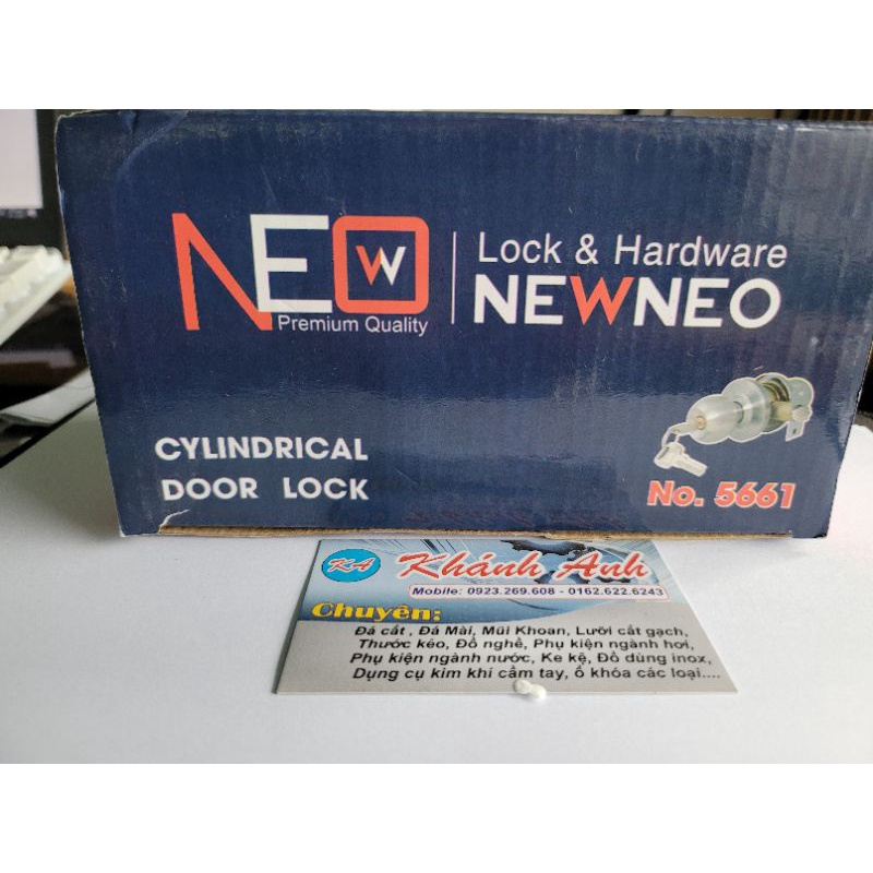 bộ khóa tay nắm cửa phòng, toilet, nhà kho hiệu NEO cao cấp