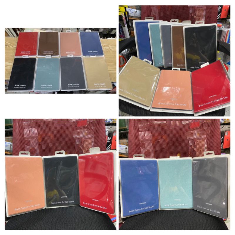 Bao da Samsung Tab S6 Lite S6Lite,Tab S7 chính hãng Book Cover (có khe để viết)