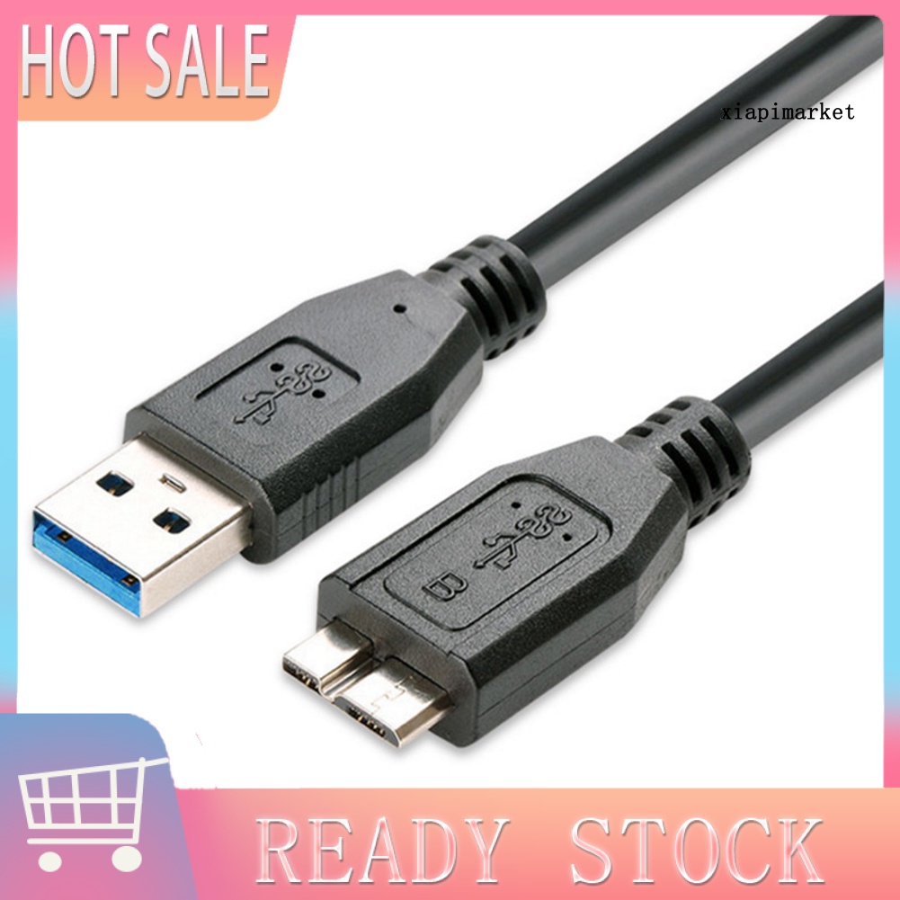 LOP_High Speed Male USB3.0 A to Micro B Cable Connector for External Hard Drive Disk