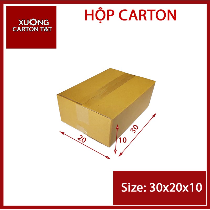 30x20x10 Hộp carton đóng gói | BigBuy360 - bigbuy360.vn