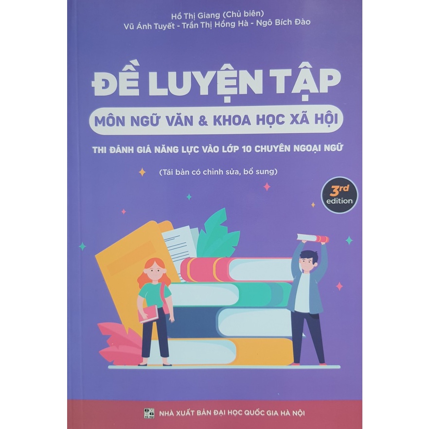 Sách - Combo Đề luyện tập Toán - Văn - Anh thi đánh giá năng lực vào lớp 10 chuyên Ngoại Ngữ