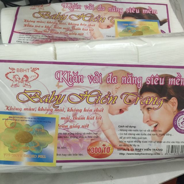 Khăn vải khô đa năng