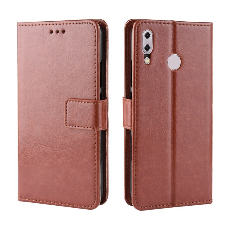 Ốp lưng điện thoại dạng ví da lật dành cho Asus Zenfone 5 ZE620KL 5Z ZS620KL