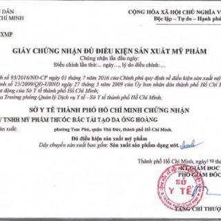 Mặt nạ thuốc bắc handmade