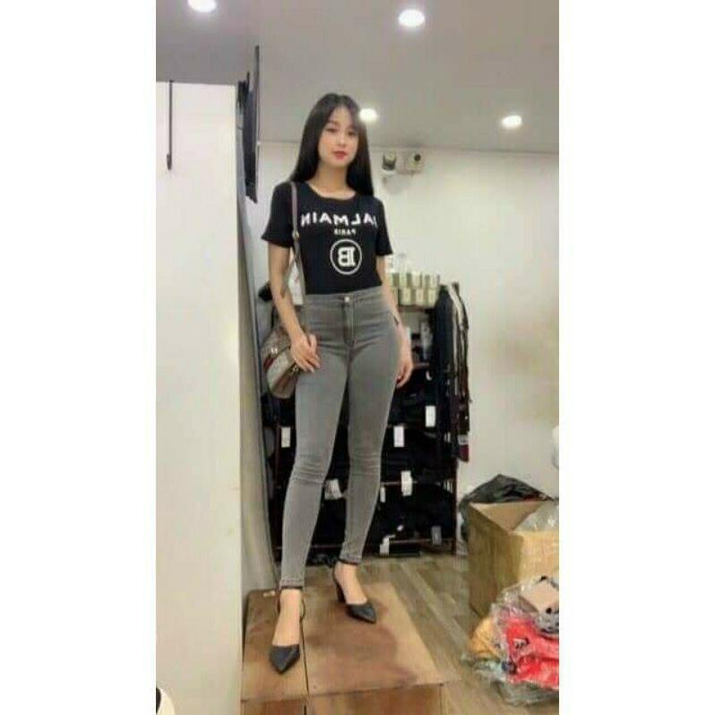 Quần Legging Cạp Cao Bò Giấy Tôn Dáng Siêu Co Giãn Kèm Hôp - Cera Store