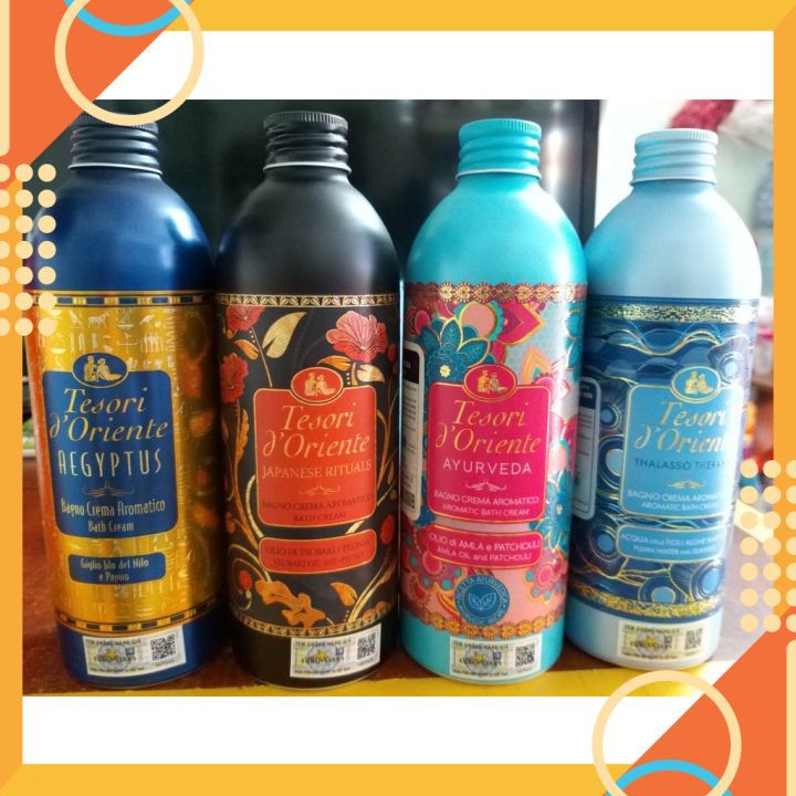 Sữa Tắm Ý Hương Nước Hoa Tesori D’Oriente Cao Cấp Italia / Chai 500ml [ CHÍNH HÃNG ] | BigBuy360 - bigbuy360.vn
