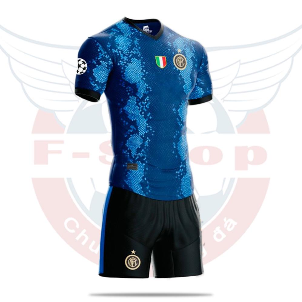 Bộ quần áo bóng đá câu lạc bộ Inter Milan 2021 - Áo bóng đá CLB giải Serie A - Bộ đồ bóng đá đẹp *