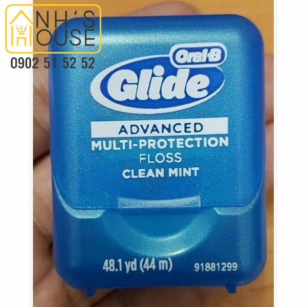 Chỉ Tơ Nha Khoa Oral-B Glide Advanced Multi-Protection Floss 48.1yd (44m)