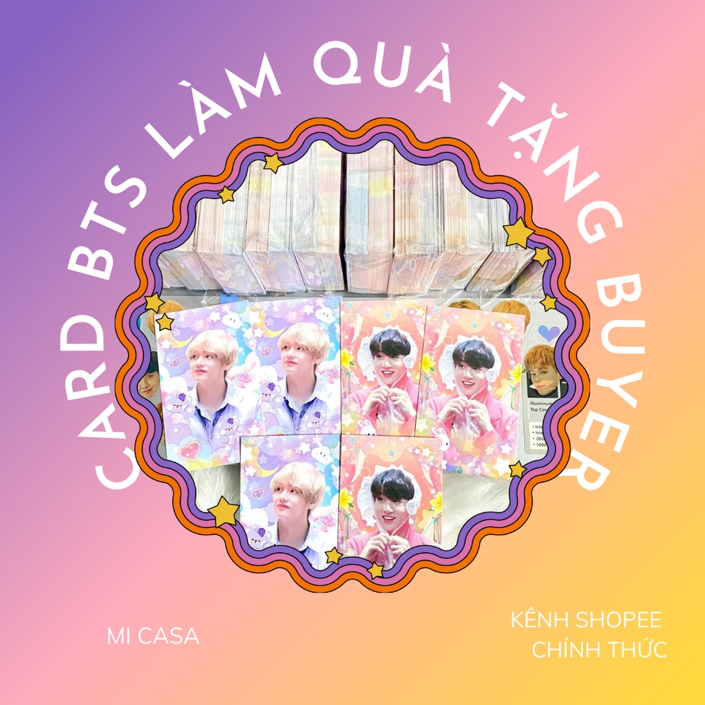 Hộp ảnh BTS nhiều loại