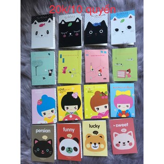 Sổ nhỏ cute