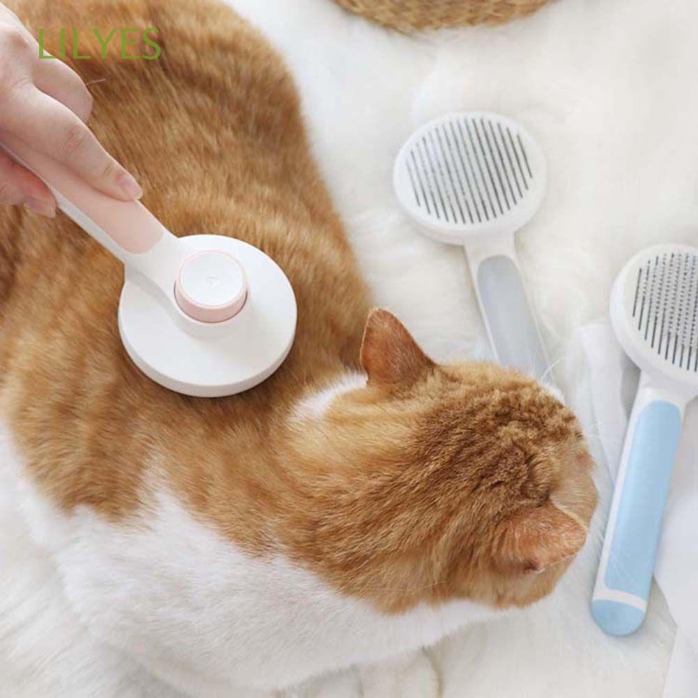 Lược chải lông thú cưng tự làm sạch đa năng