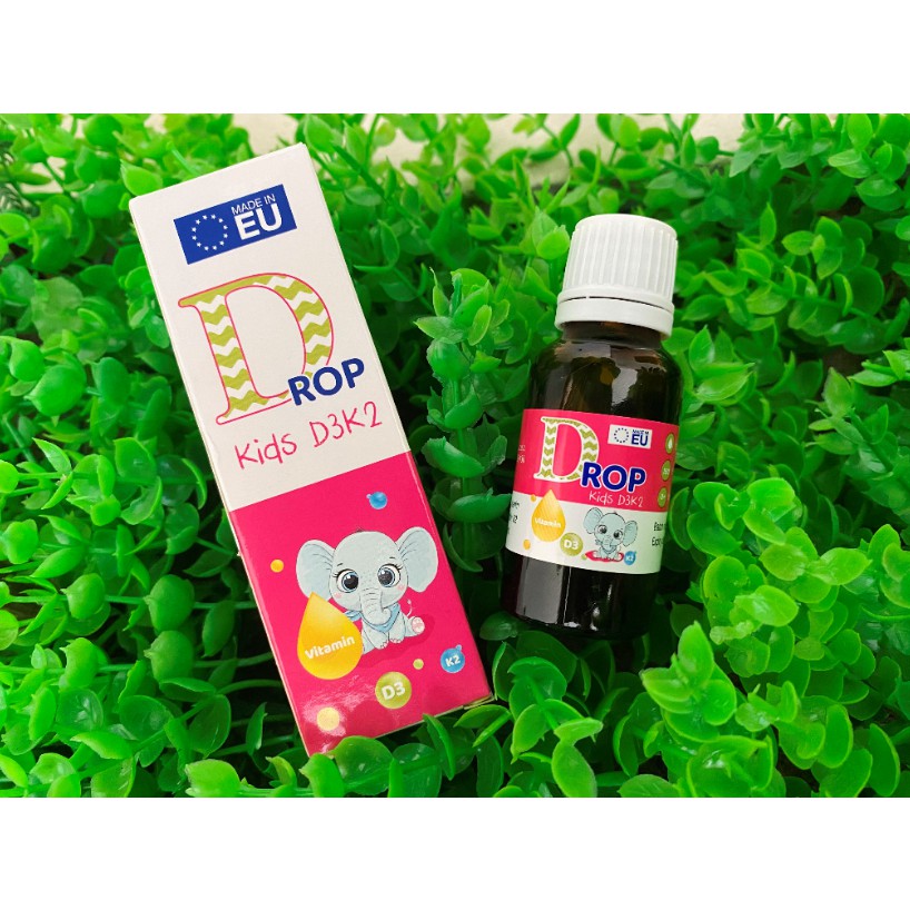 Vitamin D3K2(MK7) giúp bé ngủ ngon, hấp thu tối đa canxi - DropKids