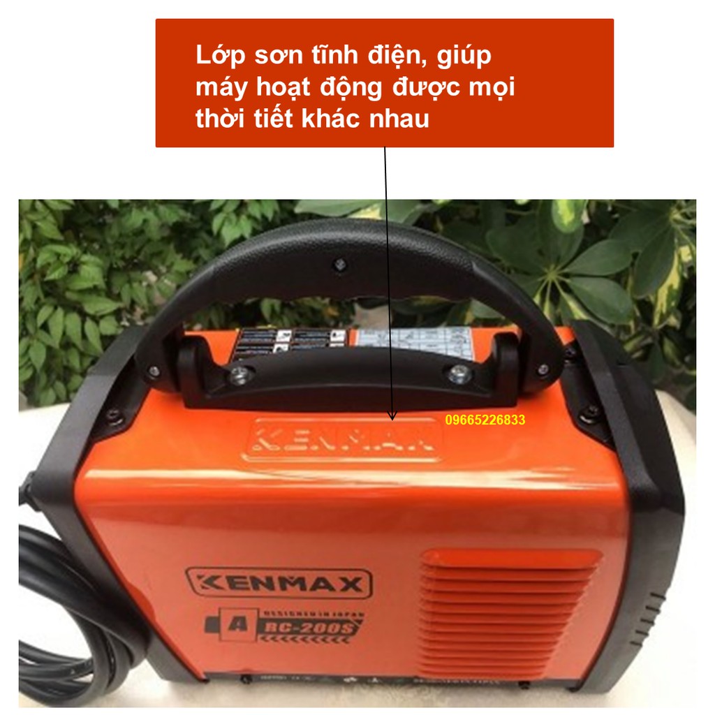 Máy hàn | Kenmax ARC 200S | Tặng full bộ kiện + thương hiệu Nhật Bản