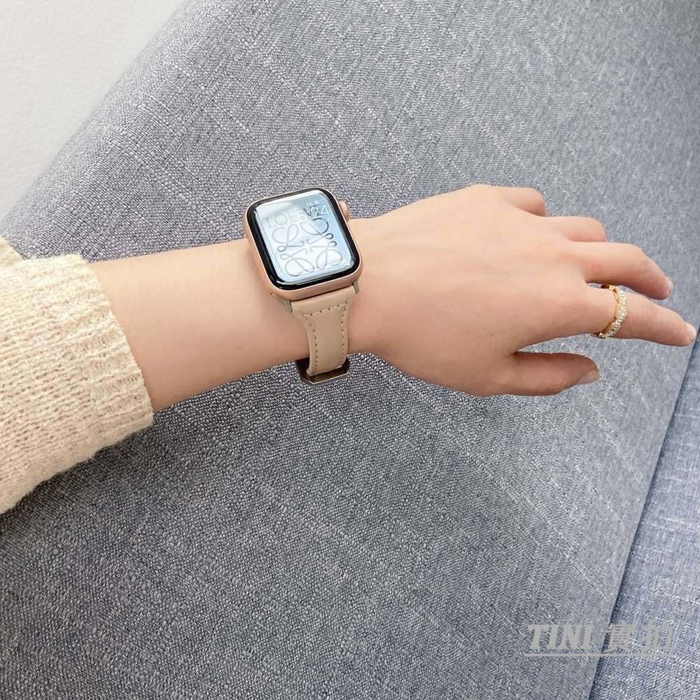 Dây đeo bằng da thật cho đồng hồ Apple Watch Series IWatch 7 / 6 / 5 / 4 / 3 /SE 45mm / 40mm / 42mm / 38mm /41mm / 44mm
