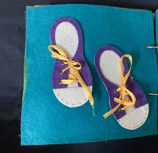 Sách vải handmade